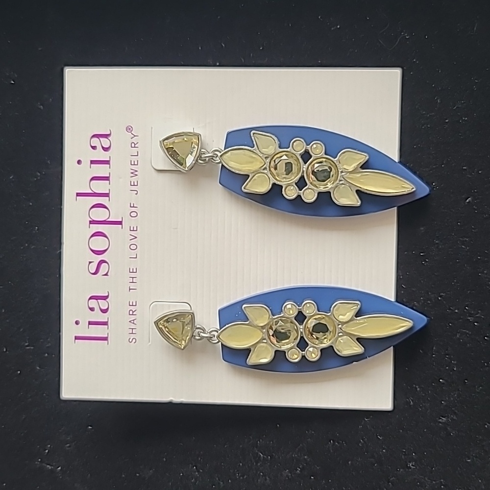 Lia Sophia " Trunk Show" Earrings